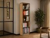 Boekenkast Mandeville 188 (Artisan eiken + Zwart)