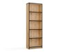 Boekenkast Mandeville 191 (Artisan eiken + Zwart)
