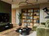 Boekenkast Mandeville 191 (Artisan eiken + Zwart)