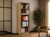 Boekenkast Mandeville 191 (Artisan eiken + Zwart)
