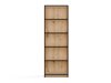 Boekenkast Mandeville 191 (Artisan eiken + Zwart)