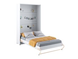 Muurbed Concept Pro Lenart III (Wit + Glanzend wit)