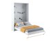Muurbed Concept Pro Lenart III (Wit + Glanzend wit)