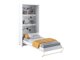 Muurbed Concept Pro Lenart III (Wit + Glanzend wit)