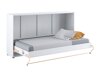 Muurbed Concept Pro Lenart IV (Wit + Glanzend wit)