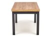 Tafel Houston 559 (Craft eiken + Zwart)