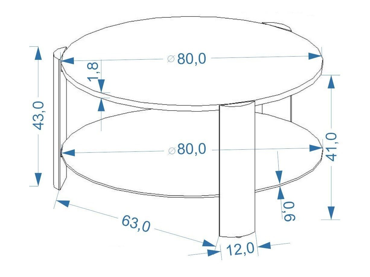 Salontafel Houston 2181