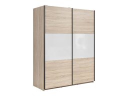 Kledingkast Livevaro 117 (Sonoma eik + Wit)