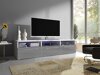 TV-meubel Uva I (Wit + Grijs met glans)