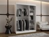 Kledingkast Hartford 503 (Wit)