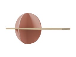 Wandplank Fivelbi 115 (Cremona eiken + Roze)