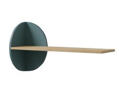 Wandplank Fivelbi 116 (Cremona eiken + Blauw)