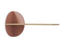 Wandplank Fivelbi 116 (Cremona eiken + Roze)