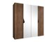 Kledingkast Hartford 625 (Notenhout)