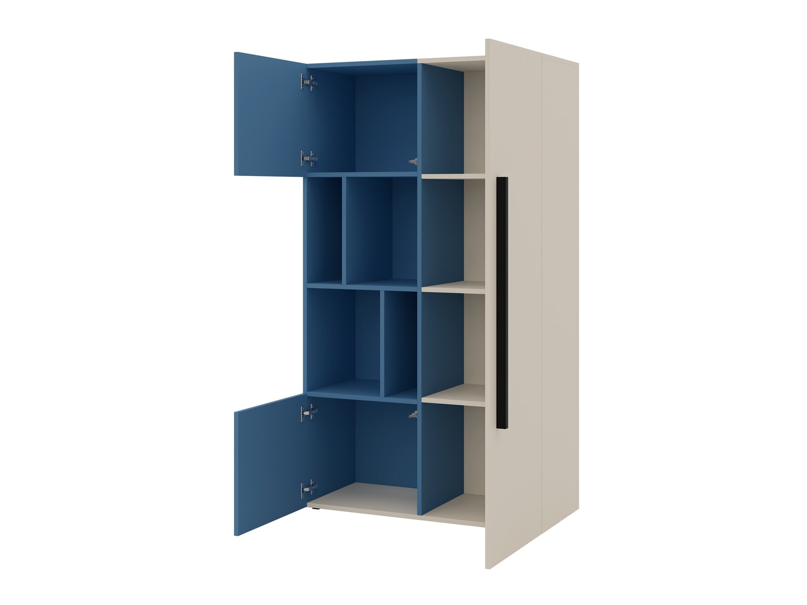 Boekenkast Etruva 104 (Kasjmier + Eiken)