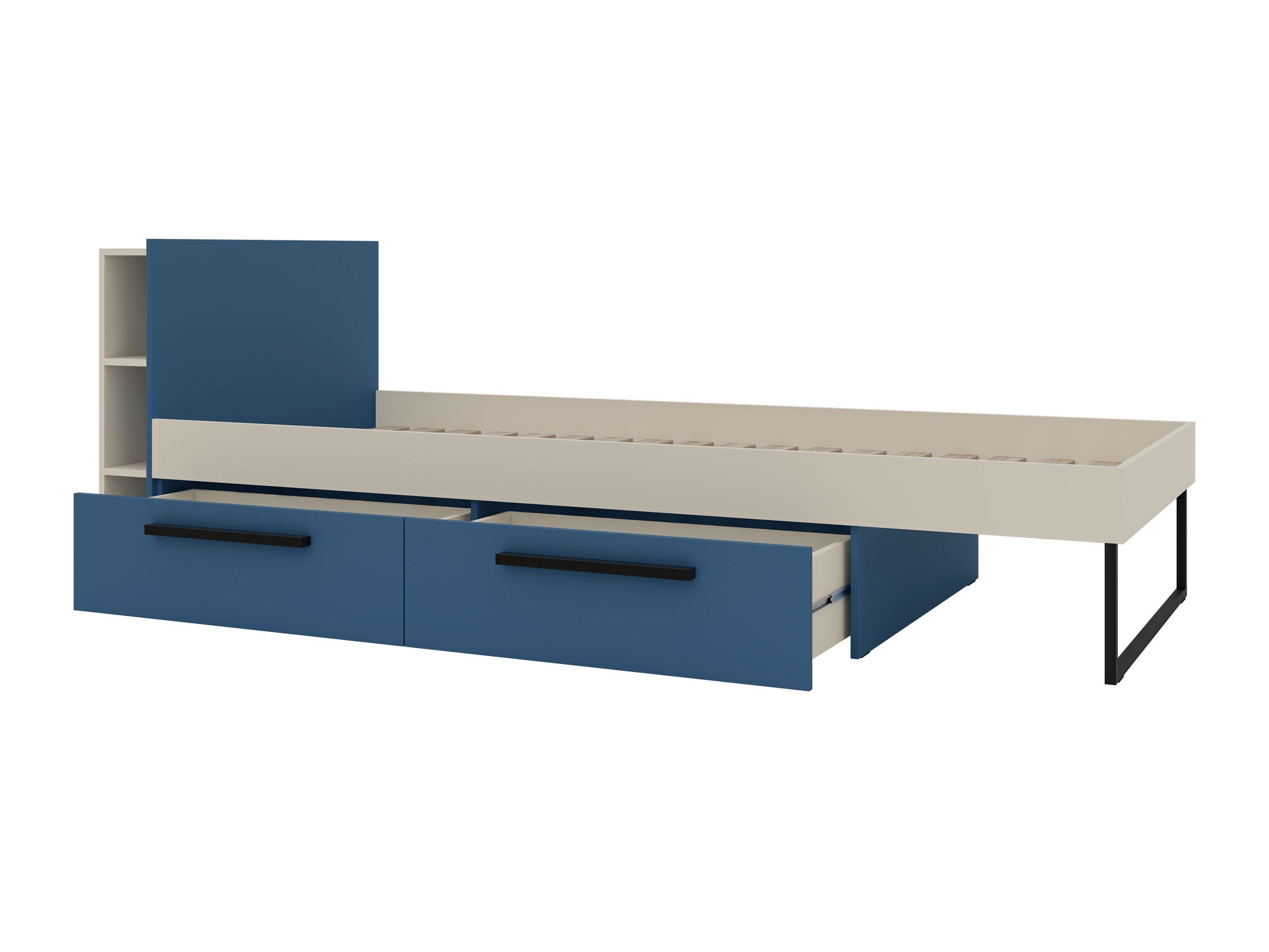 Bed Etruva 110 (Kasjmier + Eiken)
