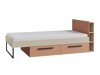 Bed Etruva 110 (Kasjmier + Roze)