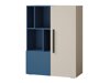 Dressoir Etruva 105 (Kasjmier + Blauw)