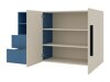 Ladekast Etruva 106 (Kasjmier + Blauw)