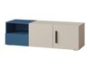 TV-meubel Etruva 108 (Kasjmier + Blauw)