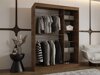 Kledingkast Hartford 502 (Notenhout)
