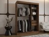Kledingkast Hartford 503 (Notenhout)