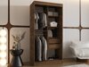 Kledingkast Hartford 505 (Notenhout)