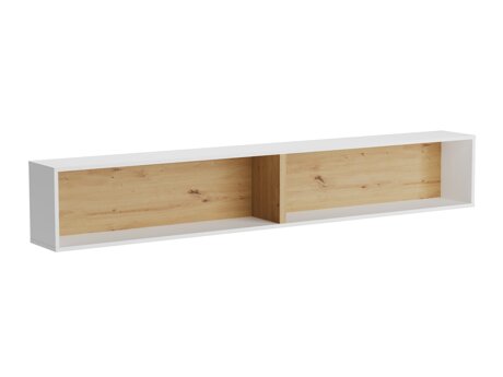 Wandplank Concept Lenart III (Wit + Artisan eiken)