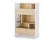 Boekenkast Concept Lenart IX (Wit + Artisan eiken)