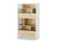 Boekenkast Concept Lenart X (Wit + Artisan eiken)