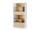 Boekenkast Concept Lenart XI (Wit + Artisan eiken)