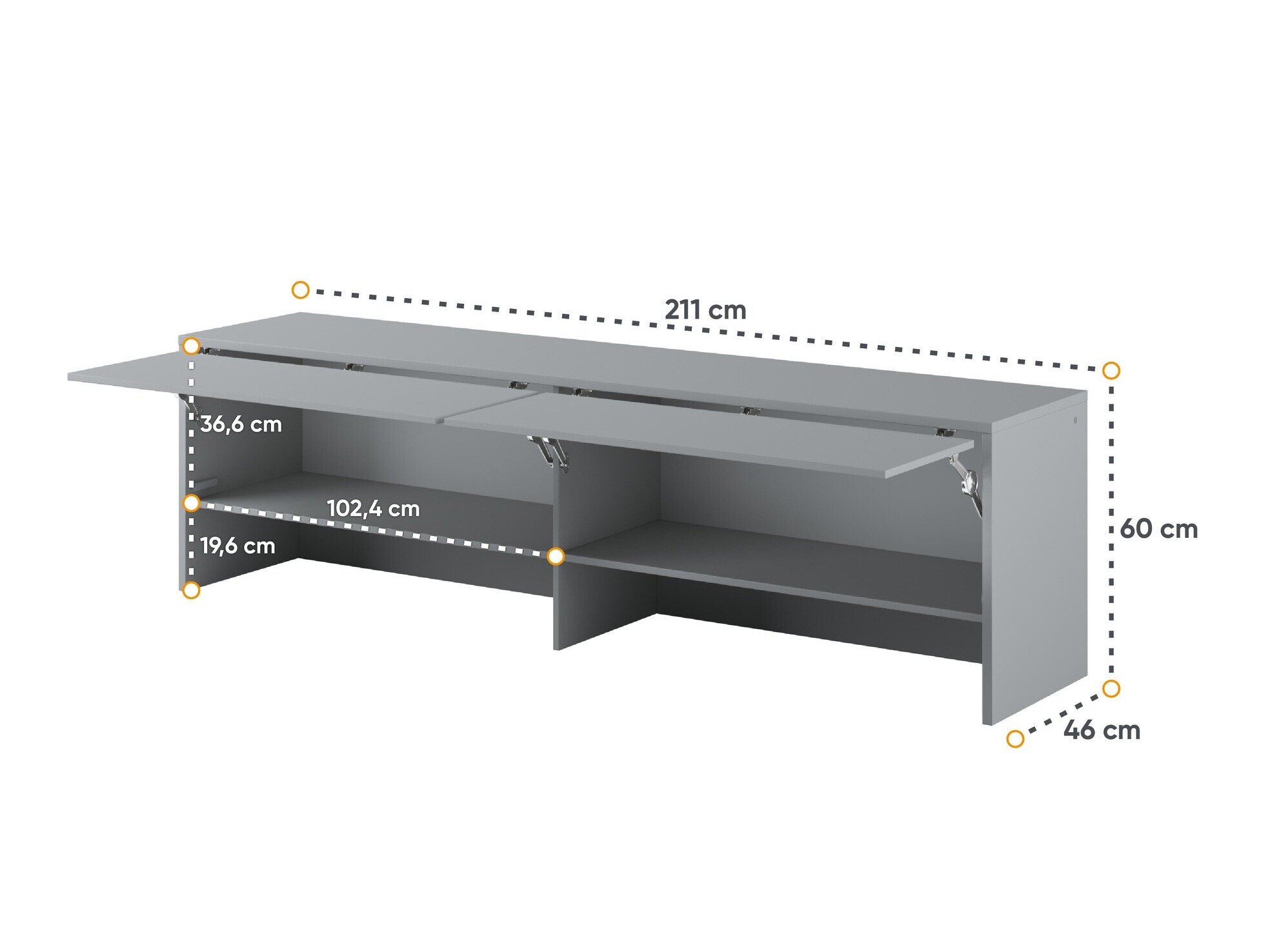 Dressoir Concept Lenart III (Grijs)
