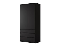 Kledingkast Comfivo Structor (Zwart)