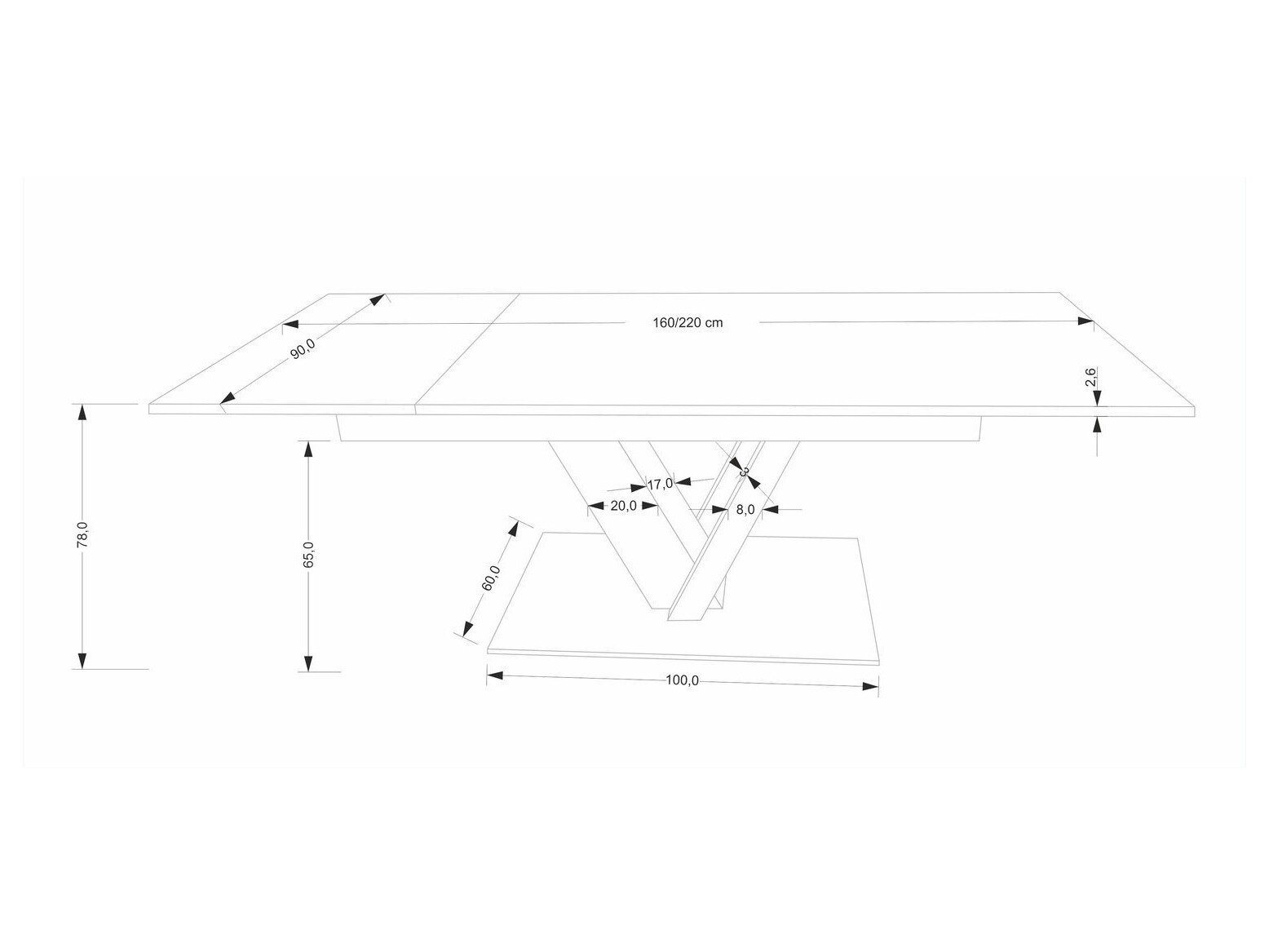 Tafel Houston 2186