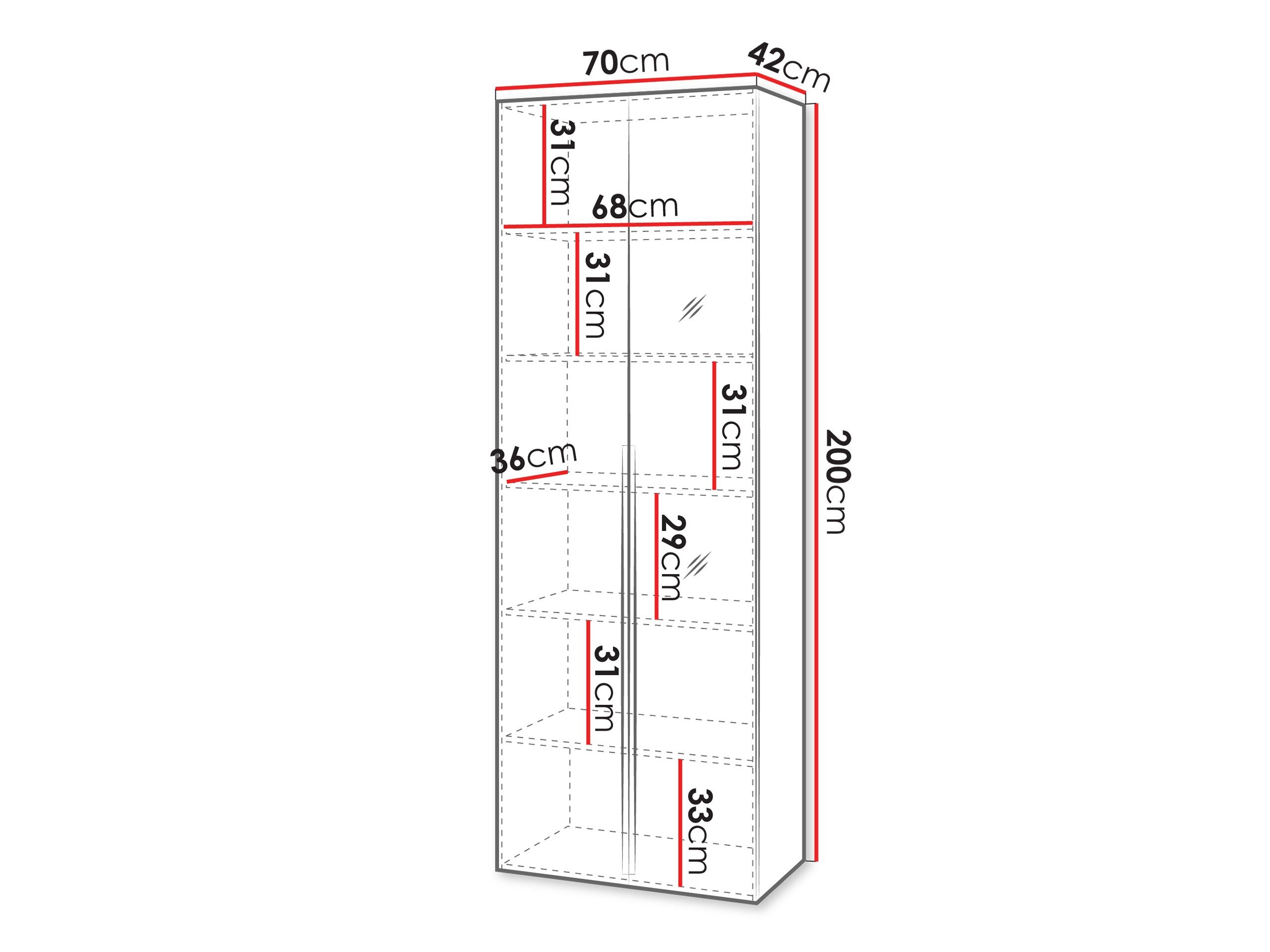 Boekenkast Comfivo 579 (Notenhout + Gouden)