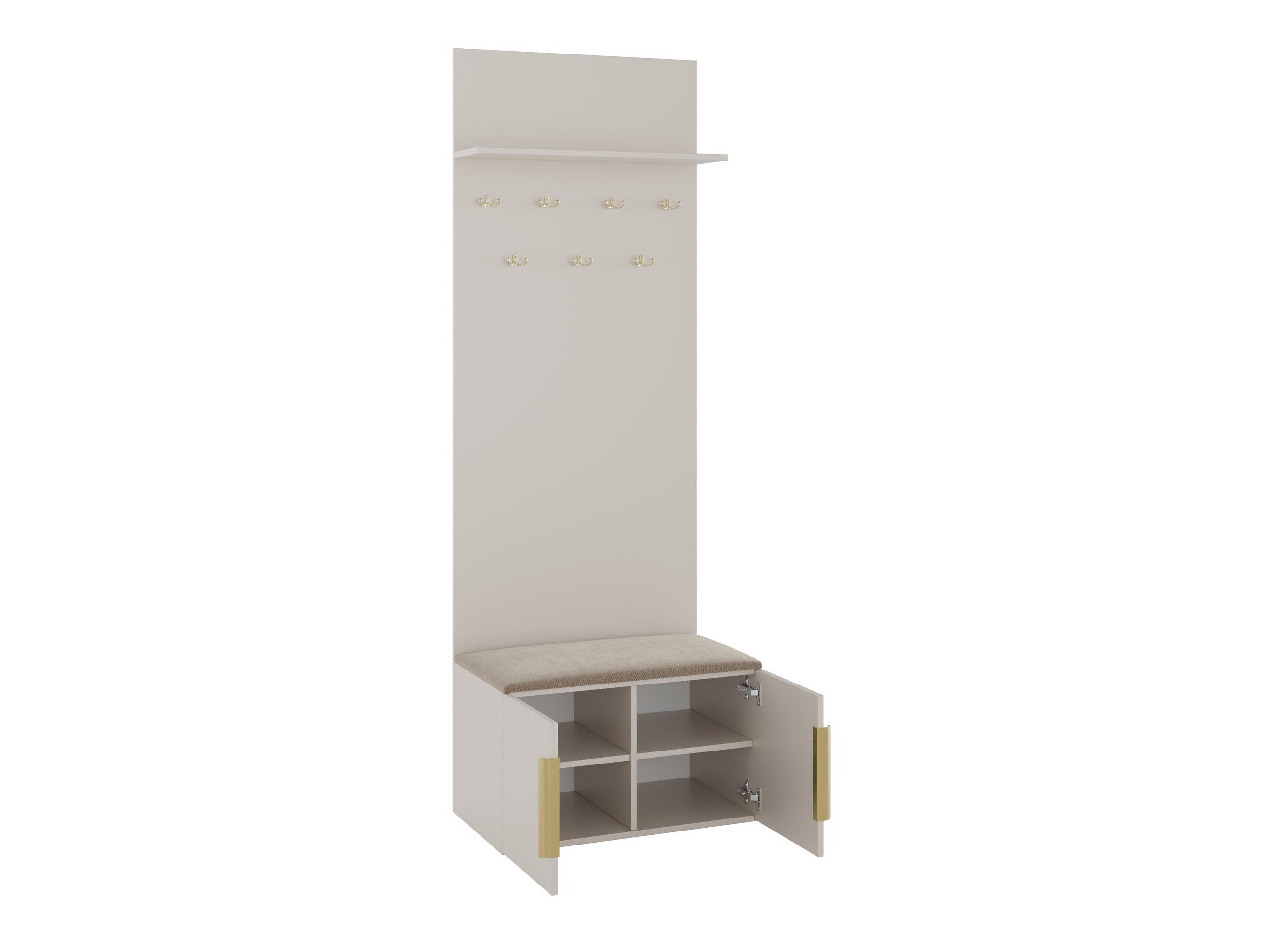 Gangmeubelset Comfivo 582 (Notenhout + Gouden)