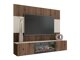Woonkamerset Comfivo Salix VII (Notenhout + Licht Travertine)