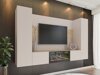 Woonkamerset Comfivo Salix VIII (Beige + Cremona eiken)