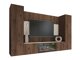 Woonkamerset Comfivo Salix VIII (Notenhout + Licht Travertine)