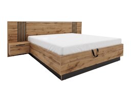 Bed Enolevo 115 (Wotan eik + Zwart)