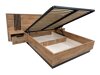Bed Enolevo 115 (Wotan eik + Zwart)