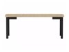 Tafel Detroit 1008 (Zwart + Artisan eiken)