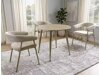 Tafel Detroit 871 (Licht travertin + Kasjmier)