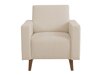 Fauteuil Delbene 131 (Verita 03 + Donkere san remo eik)