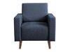 Fauteuil Delbene 131 (Verita 76 + Donkere san remo eik)