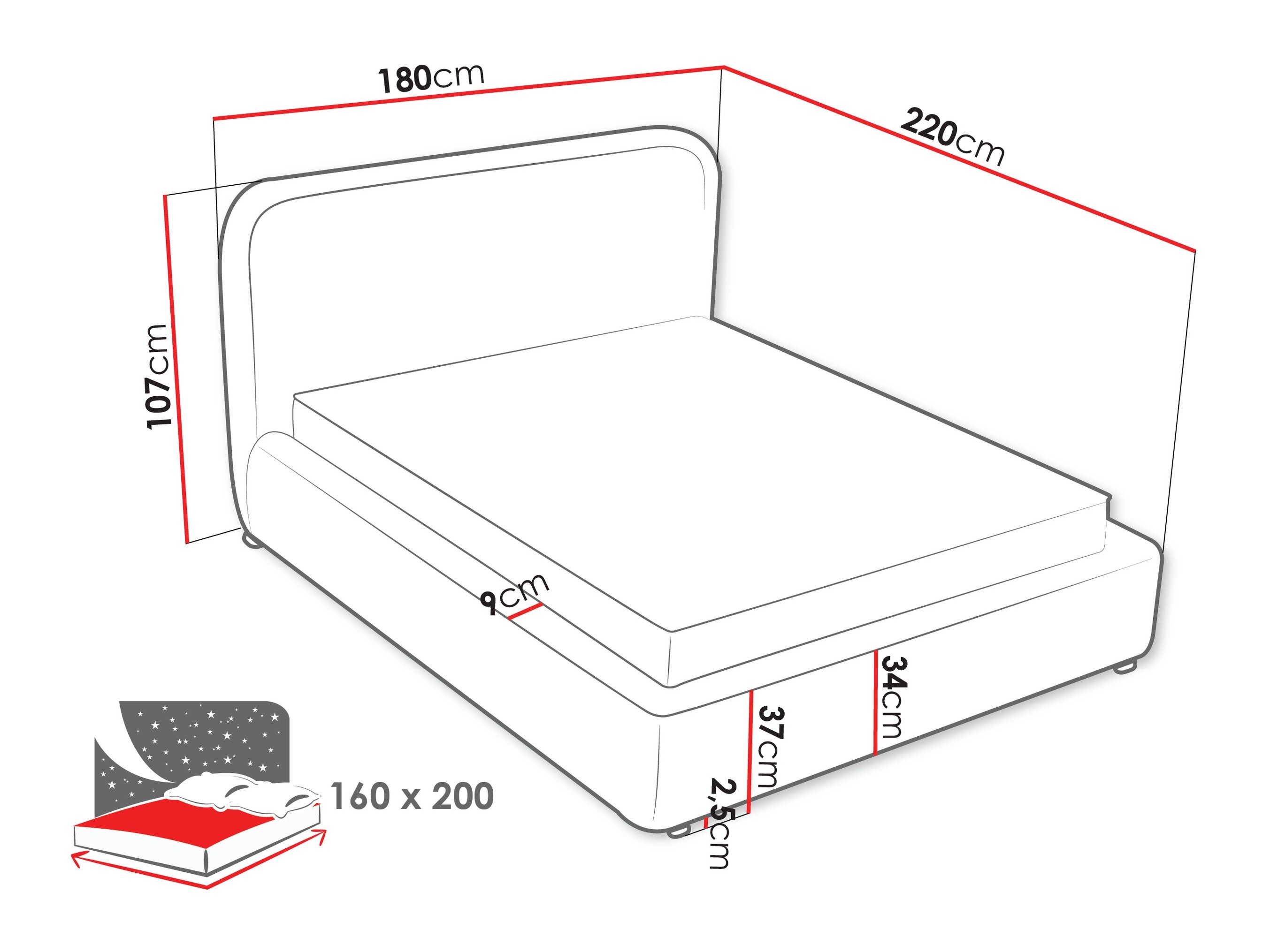 Boxspring Portage 113 (Adventure 51)