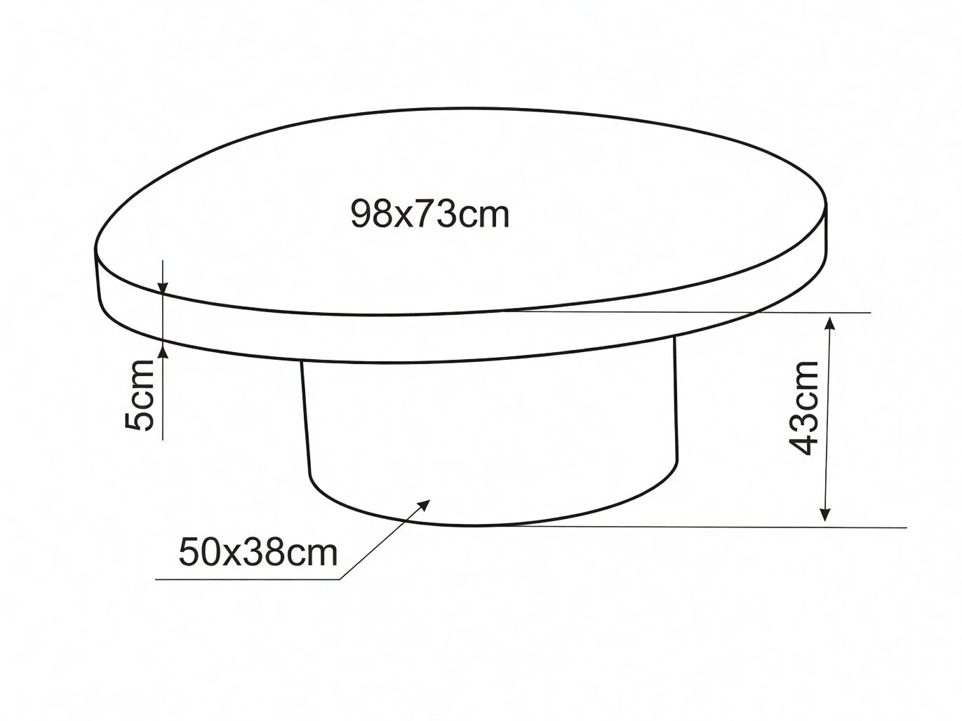 Salontafel Detroit 1016