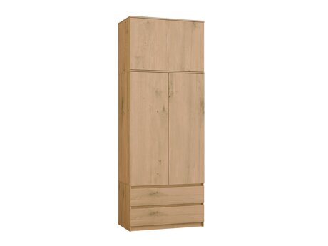 Kledingkast Elbvelu 135 (Artisan eiken)