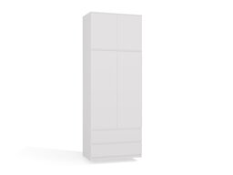 Kledingkast Elbvelu 135 (Wit)