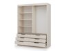 Kledingkast Fresno 183 (Beige)
